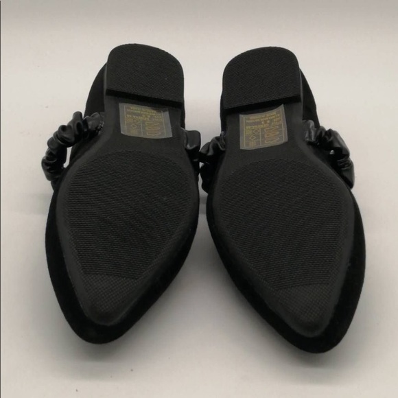 🐞🐞🐞 Yoki Womens Geneva-60 Ballet Flats Shoes Black Slip On Pointed Toe 8.5 - Picture 4 of 9